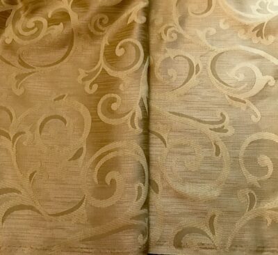 Yellow brocade for skirt or bodice